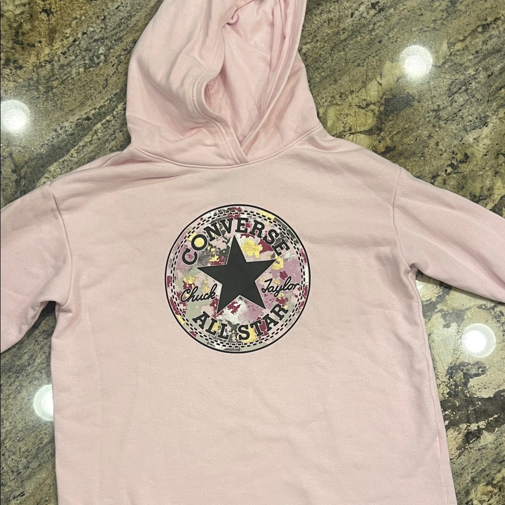Converse Kids Light Pink Hoodie